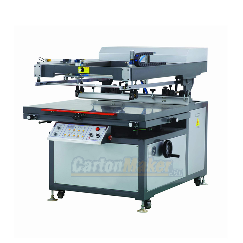 Semi Automatic Oblique Arm Type Screen Printing Machine