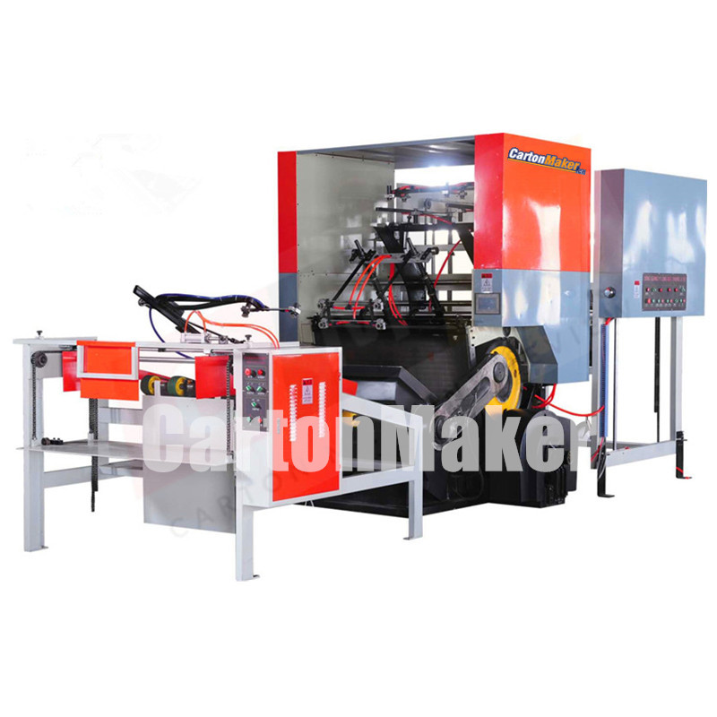Auto Feeder Safe Mechanical Arm with Corrugated Boxes Die Punching and Creasing Machine