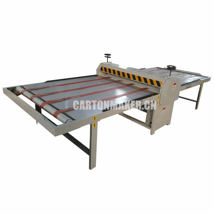 MQJ-1600 Platform Die Cutting and Creasing Machine for Corrugated Paperboard