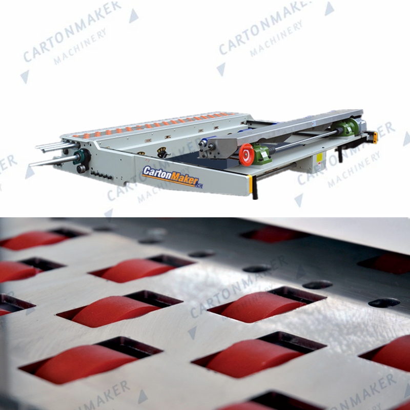 Lead Edge Feeder For Corrugated Board Carton Rotary Die Cutters Machine