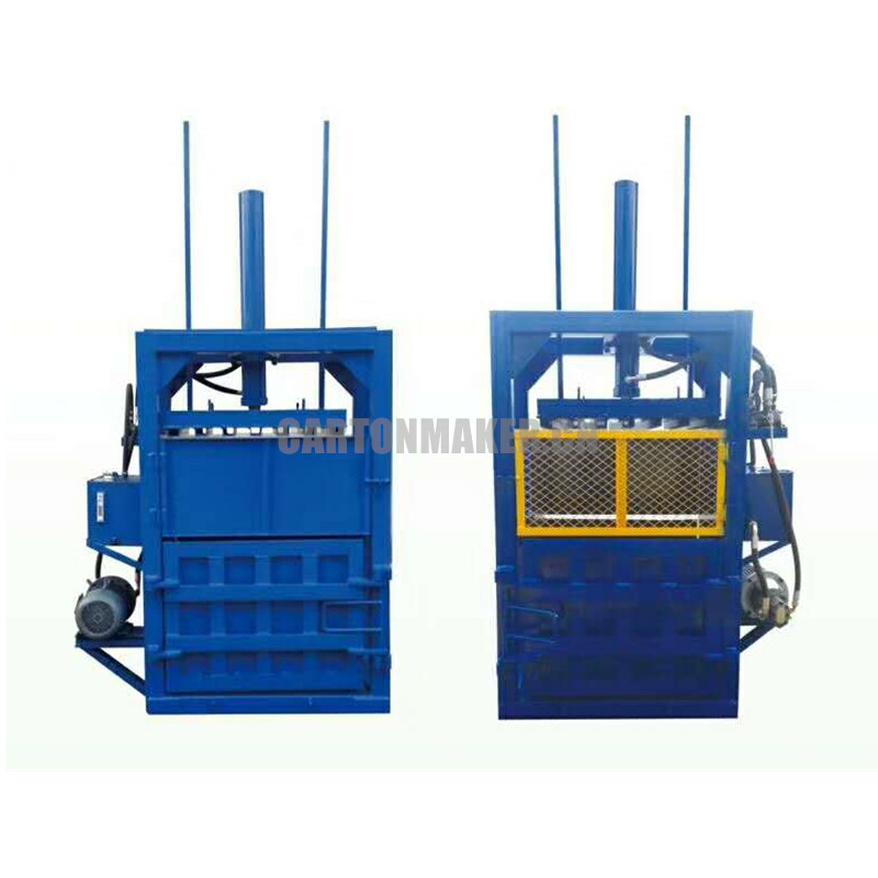 Vertical Hydraulic Cardboard Baler Press Machine Waste Paper Baler Machine