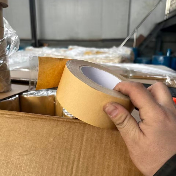 Single side Tape 50mm Kraft Paper For Corrugator Production Line