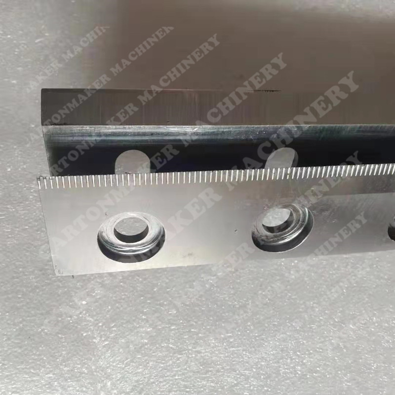 N.C. Cut off Helical Blade 1900mm 37mm 39mm for Xinguang Machine Dinghao Machine